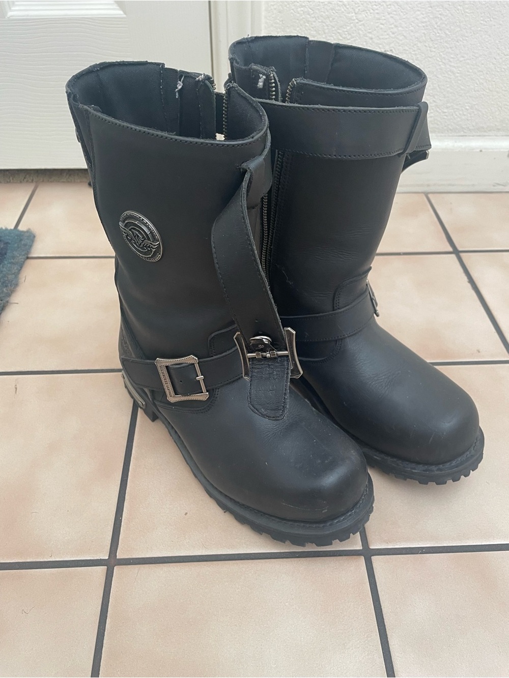 Milwaukee Leather Men’s Tall Leather Boots
